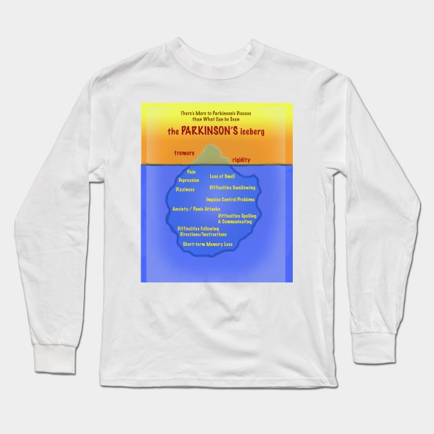 The Parkinson's Iceberg Long Sleeve T-Shirt by PAG444